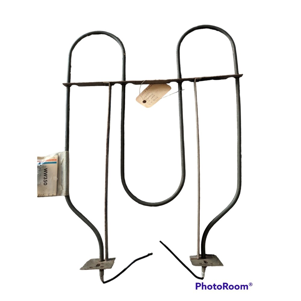 Westward Broil Element WW350 Vintage 250V 2Loops Wire Connections 3000W 13X16.5